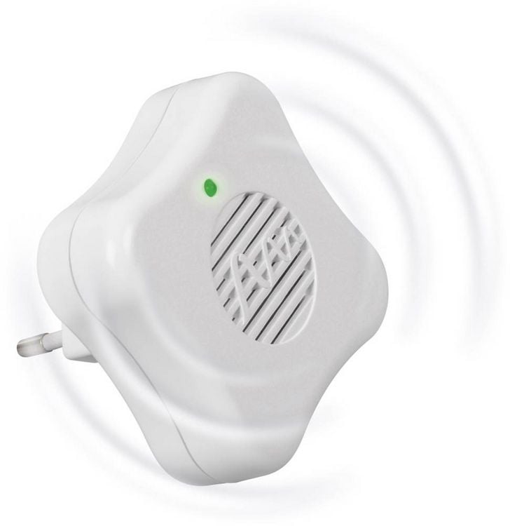 Produktbild: Gardigo mosquito repeller 66985 Insektenvertreiber Ultraschall (B x H x T) 65 x 65 x 68 mm Wei&szlig; 1 St.