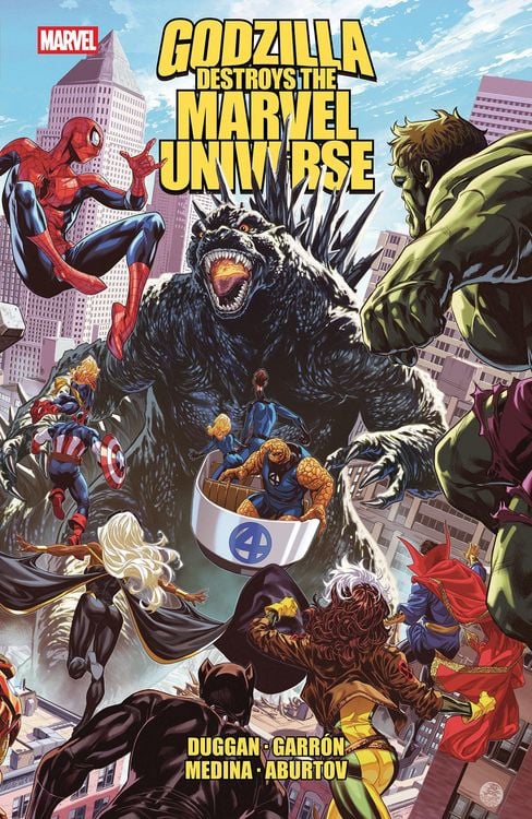 Produktbild: Godzilla Destroys the Marvel Universe