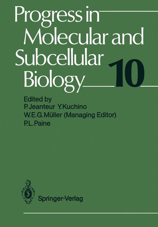 Produktbild: Progress in Molecular and Subcellular Biology