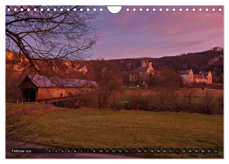 Produktbild: Kulturlandschaft Obere Donau (Wandkalender 2026 DIN A4 quer), CALVENDO Monatskalender