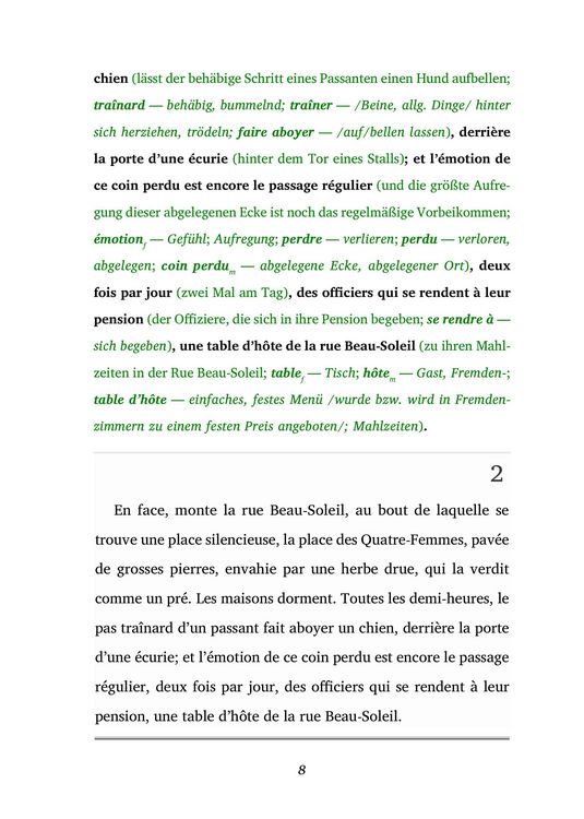 Produktbild: Pour une nuit d&rsquo;amour / Um eine Liebesnacht (Buch + Audio-Online) - Frank-Lesemethode - Kommentierte zweisprachige Ausgabe Franz&ouml;sisch-Deutsch