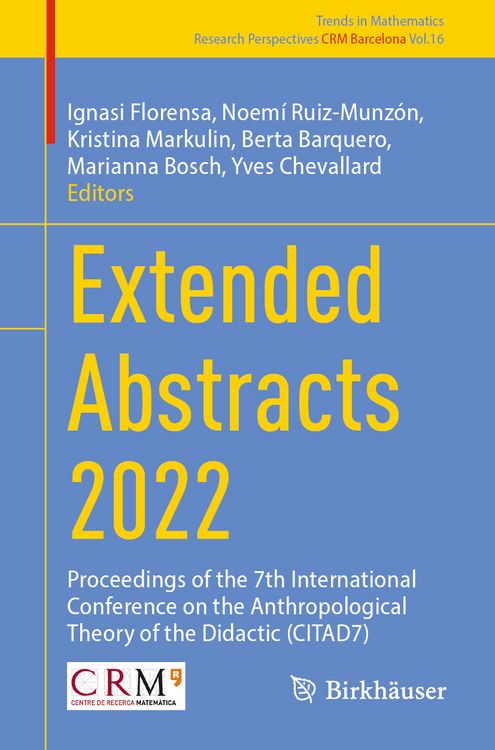 Produktbild: Extended Abstracts 2022