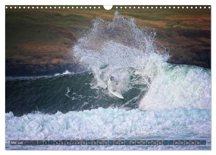 Produktbild: Faszination Surfen (Wandkalender 2026 DIN A3 quer), CALVENDO Monatskalender