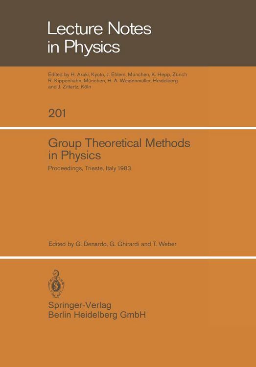 Produktbild: Group Theoretical Methods in Physics