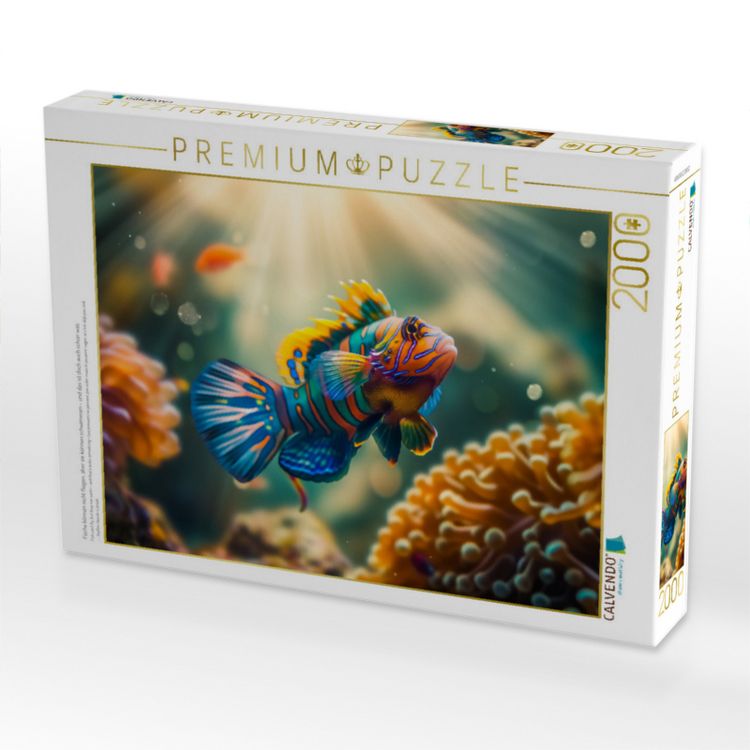 Produktbild: CALVENDO Puzzle Fische k&ouml;nnen nicht fliegen, aber sie k&ouml;nnen schwimmen - und das ist doch auch schon was | 2000 Teile Lege-Gr&ouml;&szlig;e 90x67cm Foto-Puzzle f