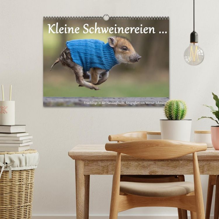 Produktbild: Kleine Schweinereien (Wandkalender 2026 DIN A3 quer), CALVENDO Monatskalender