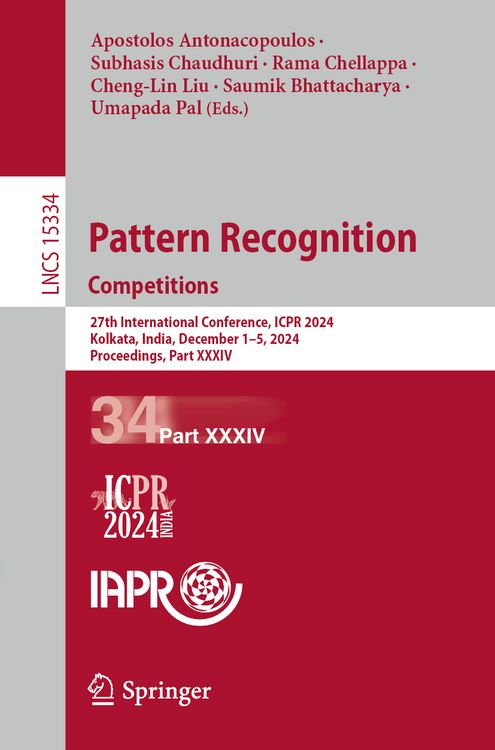 Produktbild: Pattern Recognition. Competitions