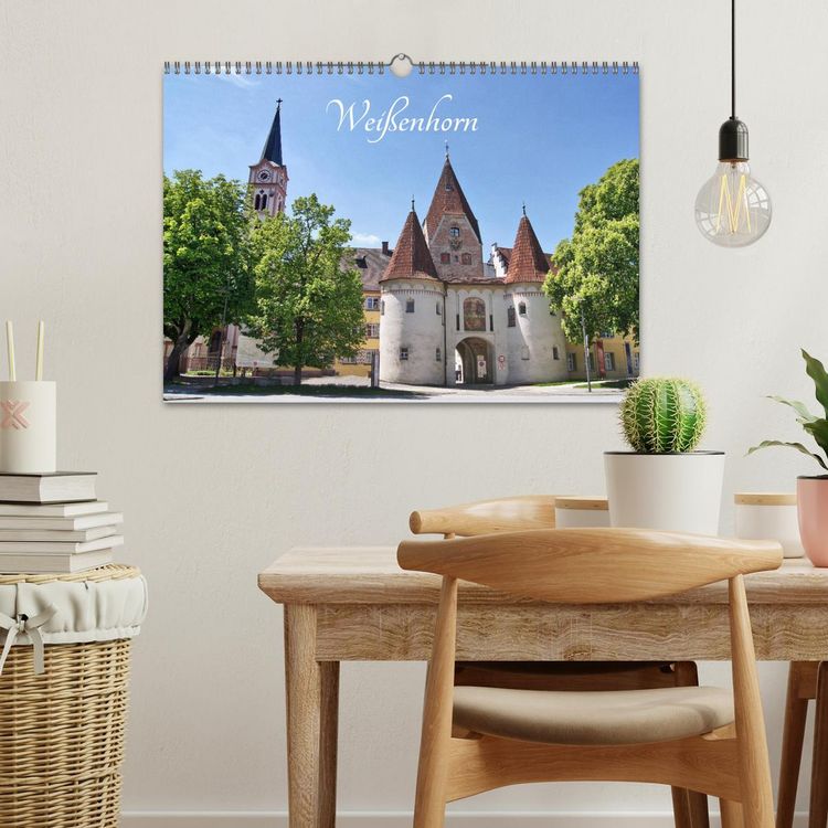 Produktbild: Wei&szlig;enhorn (Wandkalender 2026 DIN A3 quer), CALVENDO Monatskalender
