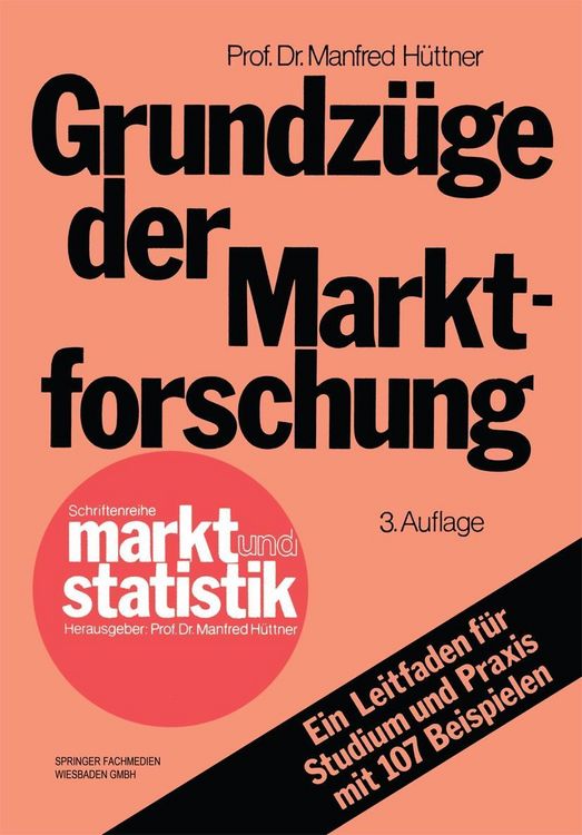 Produktbild: Grundz&uuml;ge der Marktforschung