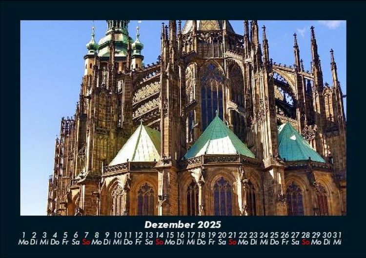Produktbild: Prag 2025 Fotokalender DIN A5