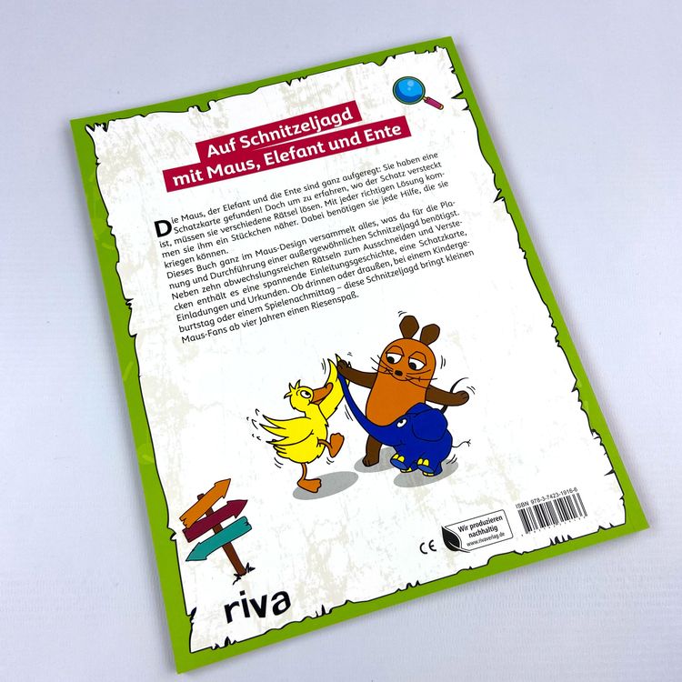 Die Maus – Die Schatzsuche/Schnitzeljagd für deinen Kindergeburtstag