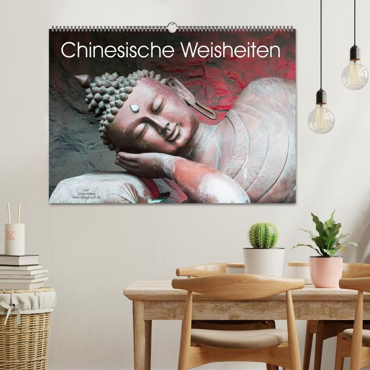 Produktbild: Chinesische Weisheiten (Wandkalender 2026 DIN A2 quer), CALVENDO Monatskalender