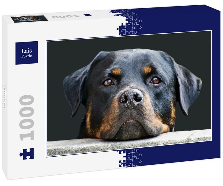 Produktbild: Lais Puzzle Rottweiler 1000 Teile