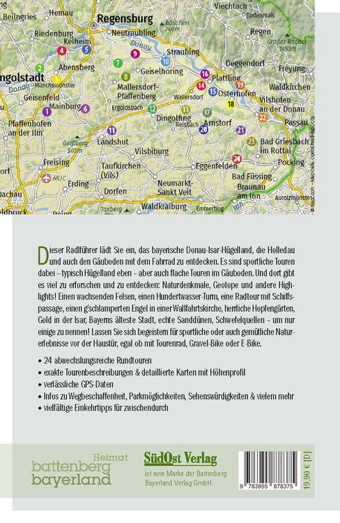 Produktbild: Genussradeln Bayerisches Donau-Isar-H&uuml;gelland