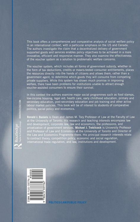 Produktbild: Rethinking the Welfare State