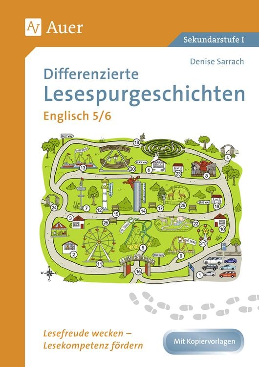 Produktbild: Differenzierte Lesespurgeschichten Englisch 5-6