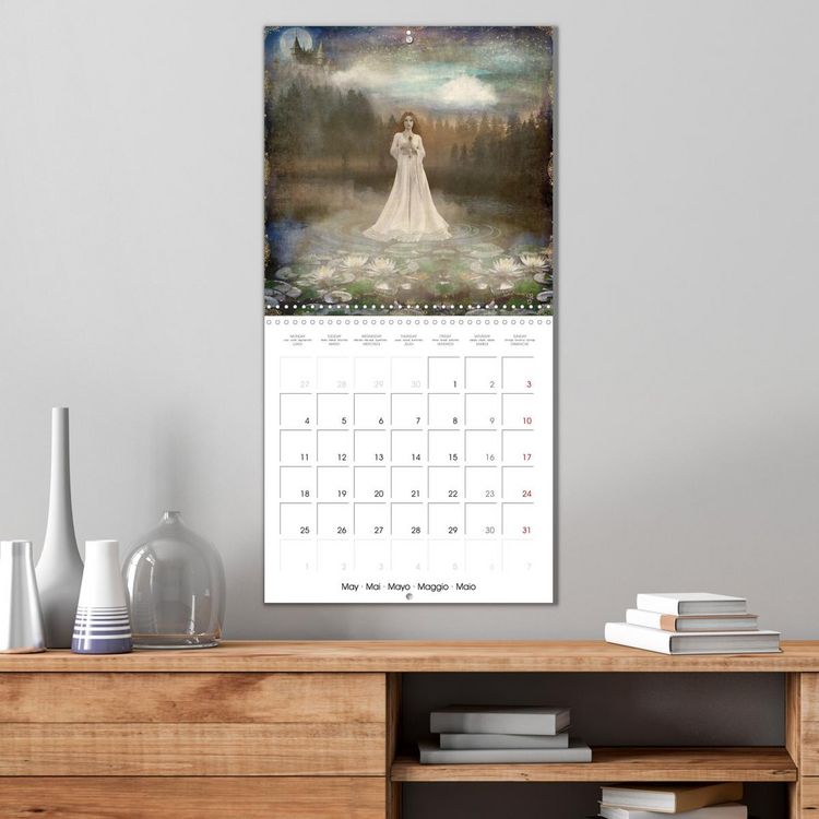 Produktbild: Lady Legends Fantasy Art (Wall Calendar 2026 12 &times; 12 Inch) CALVENDO 12 Month Wall Calendar