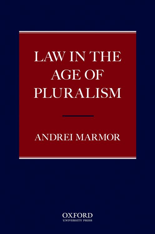 Produktbild: Law in the Age of Pluralism