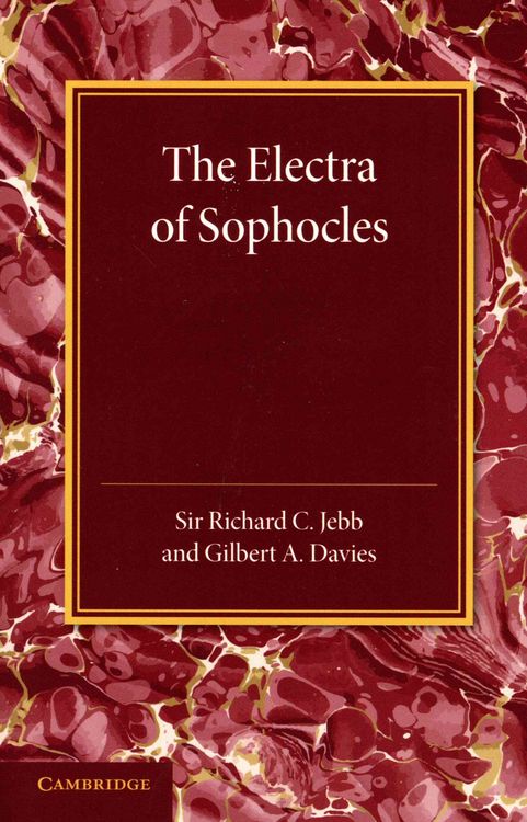 Produktbild: The Electra of Sophocles