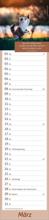 Produktbild: times&more Tage voller Gl&uuml;ck Langplaner 2027