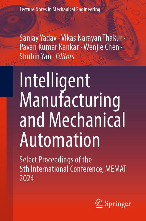 Produktbild: Intelligent Manufacturing and Mechanical Automation