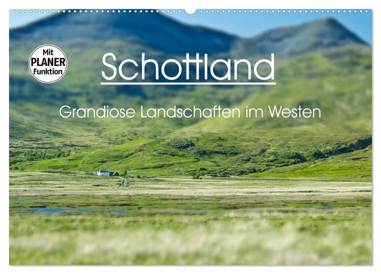 Produktbild: Schottland - grandiose Landschaften im Westen (Wandkalender 2026 DIN A2 quer), CALVENDO Monatskalender