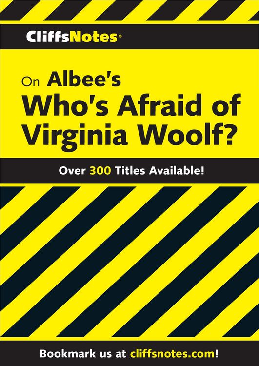 Produktbild: CliffsNotes on Albee's Who's Afraid of Virginia Woolf?