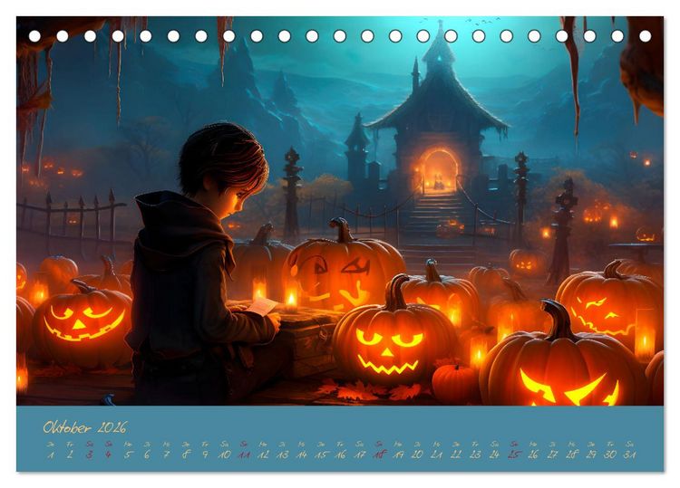 Produktbild: Magie der Kindheit (Tischkalender 2026 DIN A5 quer), CALVENDO Monatskalender