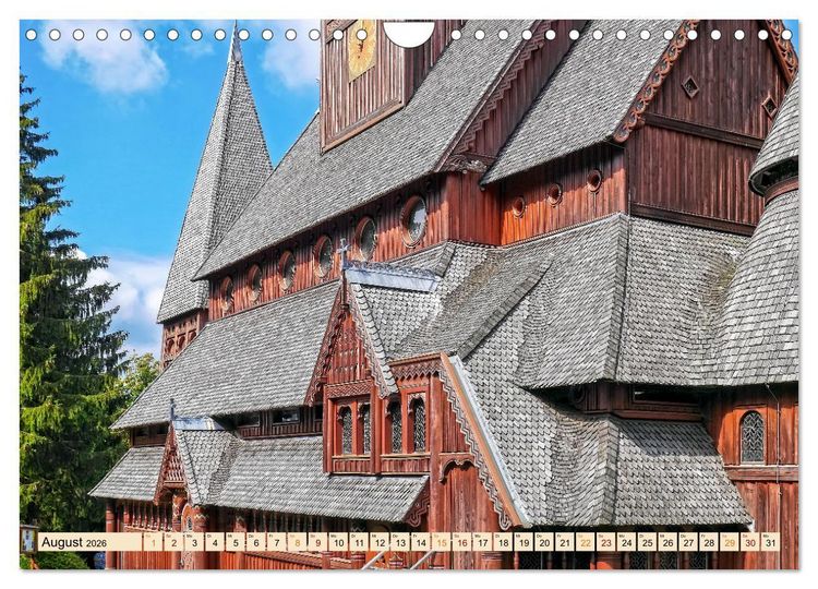 Produktbild: Harz - Urlaub (Wandkalender 2026 DIN A4 quer), CALVENDO Monatskalender