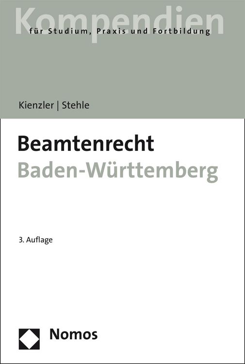 Produktbild: Beamtenrecht Baden-W&uuml;rttemberg