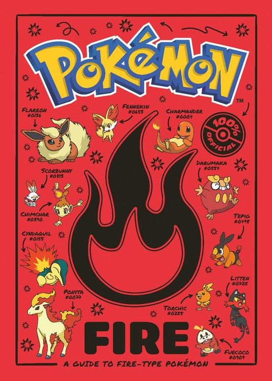 Produktbild: POKMON FIRE-TYPE GUIDE HB