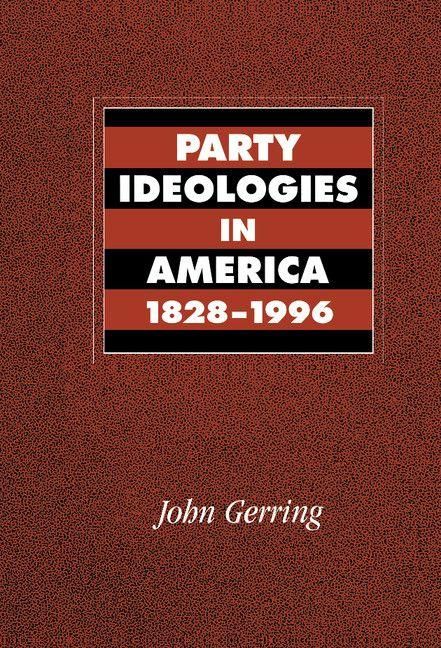 Produktbild: Party Ideologies in America, 1828 1996