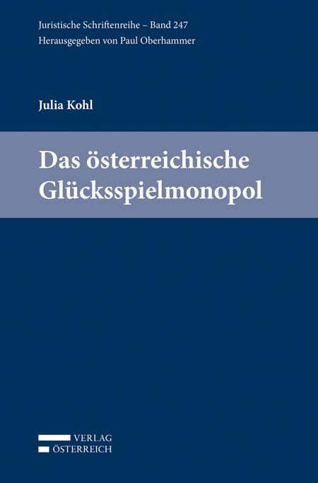 Produktbild: Das &ouml;sterreichische Gl&uuml;cksspielmonopol