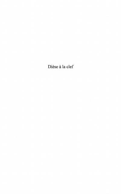 Produktbild: Diese a la clef