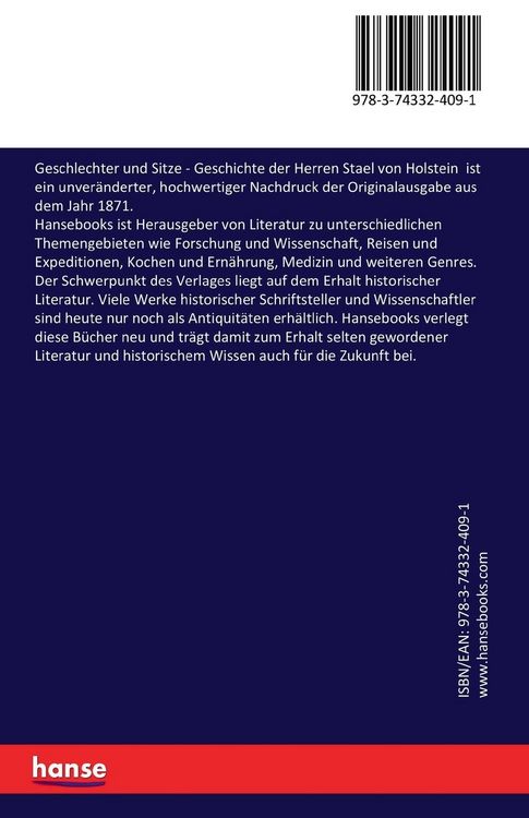 Produktbild: Geschlechter und Sitze