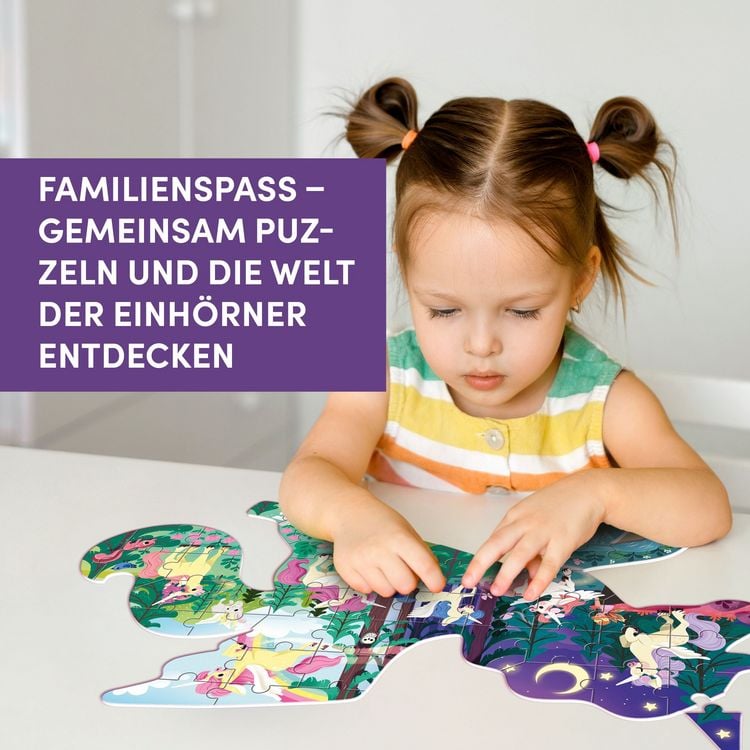 Produktbild: Einhorn XXL-Formpuzzle