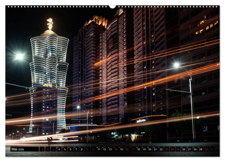 Produktbild: BILDER AUS NORDKOREA (Wandkalender 2026 DIN A2 quer), CALVENDO Monatskalender