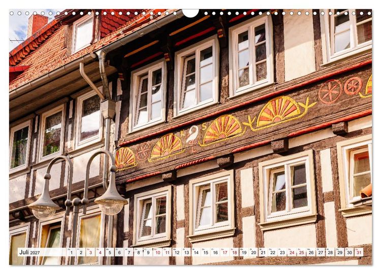 Produktbild: Ein Blick auf Osterode am Harz in Farbe (Wandkalender 2027 DIN A3 quer), CALVENDO Monatskalender