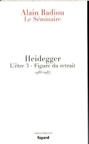 Produktbild: Le Seminaire Heidegger