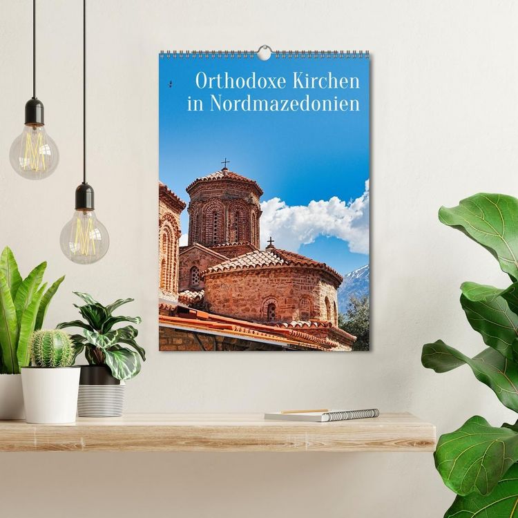 Produktbild: Orthodoxe Kirchen in Nordmazedonien (Wandkalender 2027 DIN A3 hoch), CALVENDO Monatskalender