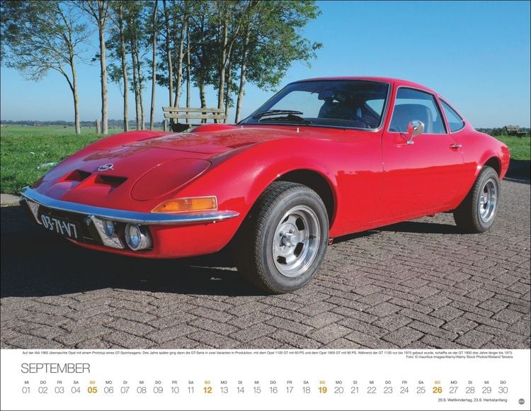 Produktbild: Legend&auml;re Autos Posterkalender 2027