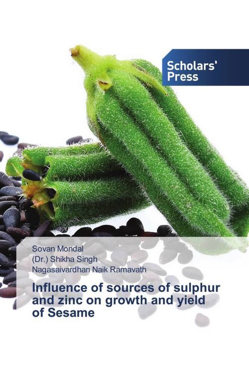 Produktbild: Influence of sources of sulphur and zinc on growth and yield of Sesame