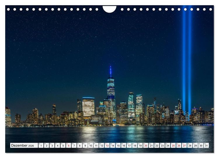 Produktbild: New York City - der besondere Blick auf Big Apple (Wandkalender 2026 DIN A4 quer), CALVENDO Monatskalender