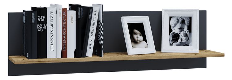 Produktbild: Holz Wandregal H&auml;ngeregal Wandboard Regal Usilo