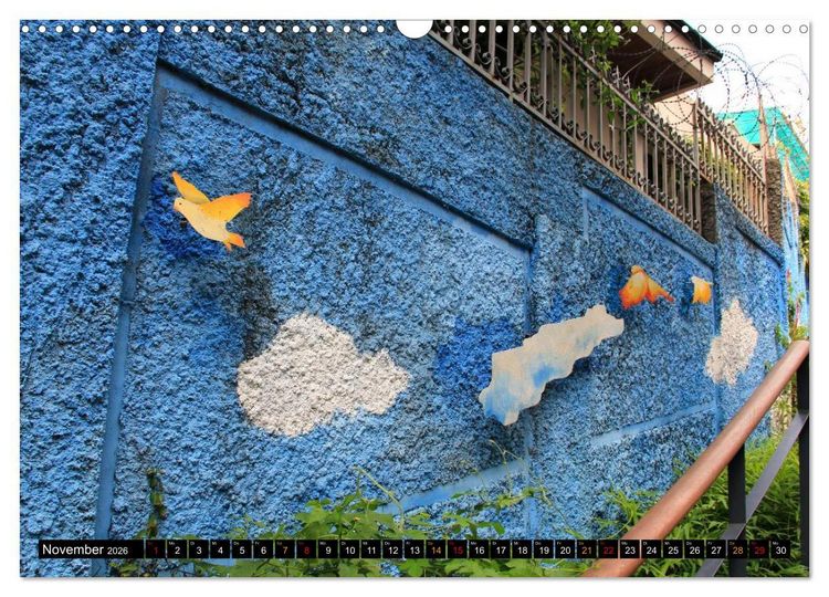 Produktbild: Street Art Seoul (Wandkalender 2026 DIN A3 quer), CALVENDO Monatskalender