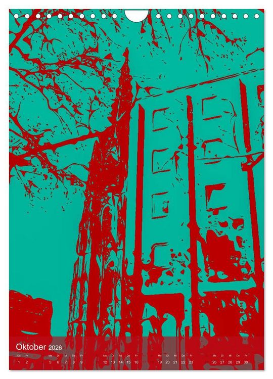Produktbild: Pop-Artiges K&ouml;ln (Wandkalender 2026 DIN A4 hoch), CALVENDO Monatskalender