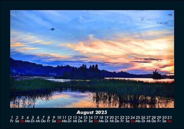 Produktbild: Sonnenunterg&auml;nge 2025 Fotokalender DIN A5