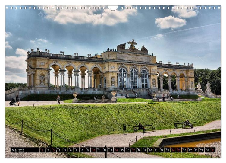 Produktbild: Wien - Haupstadt mit Charme (Wandkalender 2026 DIN A3 quer), CALVENDO Monatskalender