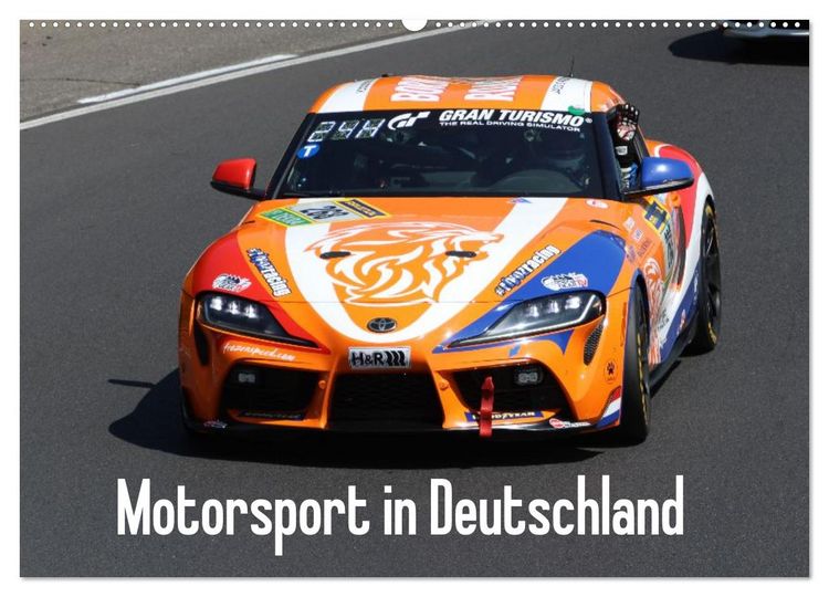 Produktbild: Motorsport in Deutschland (Wandkalender 2026 DIN A2 quer), CALVENDO Monatskalender