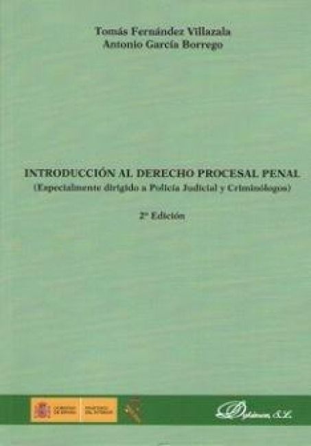 Produktbild: Introducci&oacute;n al derecho procesal penal : especialmente dirigido a polic&iacute;a judicial y crimin&oacute;logos